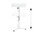 Activeshop Wide Pedicure Footrest, White
