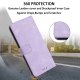 Samsung Galaxy A16 4G / 5G ( SM-A166 / SM-A165 ) Leather Color Wallet Protective Book Case Cover, Purple
