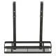 Ikonka KX4321 Black Stainless Shower Shelf