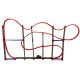 Anti-Gravity Car Track Builder Set 123 cm, 120 Pieces