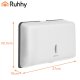 Ruhhy ZZ Paper Towel Dispenser, White