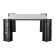 Maclean MC-934 Laptop and Monitor Stand, Black