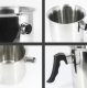 Milk Pot with Whistle, 1.5 L, Stainless Steel