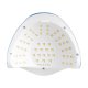 UV/LED лампа для ногтей Glow F2 ZN 220W, золотисто-синяя