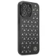 Mercedes iPhone 13 / 13 Pro Case Silver Stars Pattern, Black