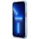 Guess Gold Outline Translucent MagSafe Case for iPhone 13 / 13 Pro - Blue