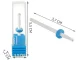 Ceramic Ball Cuticle Drill Bit 2.5 mm, White
