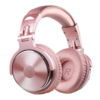 Wired Headphones OneOdio Pro10 Rose Gold 50mm