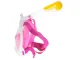 Foldable Full-Face Snorkeling Mask, S/M, Pink