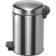 Brabantia NewIcon Pedal Bin 3 L, Matt Steel