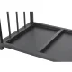 Kaminer 2-in-1 Firewood Stand and Bag, Black