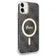 Guess iPhone 11 Case 4G MagSafe, Black