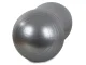 Exercise Fitness Gym Pilates Yoga Peanut Ball - Silver, 50 cm