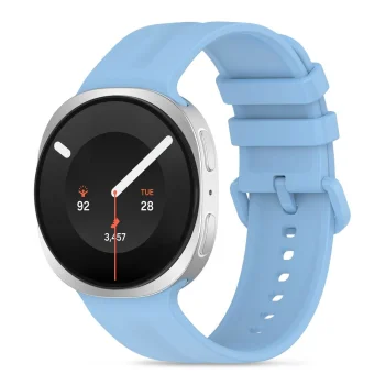 Tech-Protect Silicone Evo Strap for Samsung Galaxy Watch (40/44/46 mm) - Baby Blue