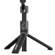 Bluetooth Selfie Stick BWOO BO-ZP14 with Remote and Tripod, black