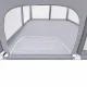 Foldable Baby Playpen - Play Area, 180x200 cm, Grey