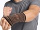 Elastic Wrist Support Brace, Black/Orange