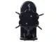 Rotating Kitchen and Bathroom Hanger with 8 Hooks, Black