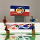 Table Football Soccer 50x37x8 cm