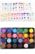 Kids Art Painting Set in Aluminium Case Unicorn, 145 Pieces, Pink