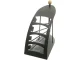 Metal Remote Control and Phone Organizer XXL, Black