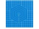 A1 Double-Sided Self-Healing Cutting Mat 60x90cm Blue