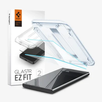 Spigen Glas.tR EZ Fit Tempered Glass for Samsung Galaxy S24 Ultra (2 pcs)