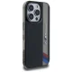 BMW Motorsport IML Vertical Stripe iPhone 16 Pro Max Case - Black