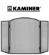 Kaminer PK013 Fireplace Screen, Black, 118 x 76 cm