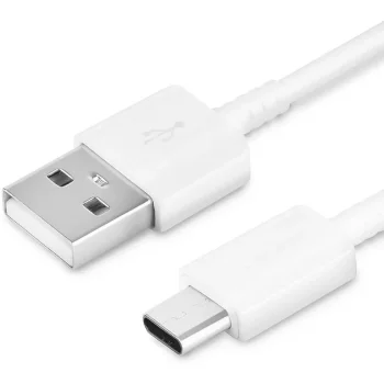 Samsung EP-DN930CWE USB-A to USB-C 3A Cable 1.2m - White (Bulk)