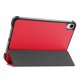 Apple iPad mini (2024) (A2995) Trifold Protective Cover Case, Red