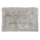 Plush Bed for Dogs and Cats, 115x80 cm, Light Grey