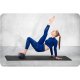 Neo-Sport NS-954 Massage Roller 33x14 cm, Black/Blue