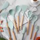 Virtuves piederumu komplekts 12 gabali, silikona virtuves piederumi, Piparmētra | Kitchen Utensils