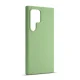 Etteri Silicone Case for Samsung Galaxy S24 Ultra Light Green