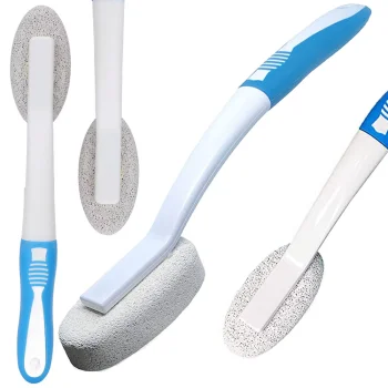 Pumice Stone Cleaning Brush for Bathroom and Toilet, 31 cm
