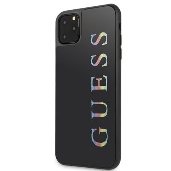 Apple iPhone 11 Pro Max 6.5'' Guess Glitter Logo Case Cover (GUHCN65LGMLBK), Black | Telefona Maciņš Vāks Apvalks...