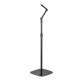 Maclean MC-337 Metal Microphone Stand, Adjustable Height, Black