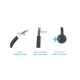 Conceptronic POLONA03BD Wireless Bluetooth Headset, Black