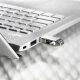 USB Flash Drive Intenso cMobile Line 128GB USB-A / USB-C 3.2 Gen 1 OTG, Silver