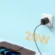 Joyroom L-P202 Fast Wall Charger USB Type C 20W PD QC 3.0 AFC, Black