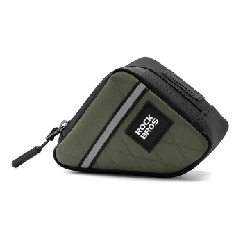 Rockbros Triangle Bike Frame Bag 0.25L, Green