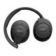 JBL Tune 720BT On-Ear Wireless Headphones, Bluetooth 5.3 - Black