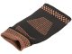 Elastic Elbow Compression Sleeve Brace for Support and Pain Relief, Black-Orange