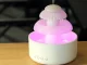 Wireless Air Humidifier and Aroma Diffuser with LED Lamp and Fountain Effect