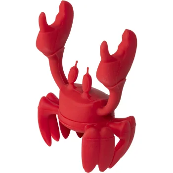 OTOTO Red the Crab Spoon Holder & Steam Releaser, Red