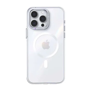 Joyroom PN-15B4 MagSafe Glacier Case for iPhone 15 Pro Max, Clear