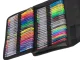 Colored Gel Pens Set in Case, 120 pcs + 120 Refills