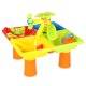 2-in-1 Sand and Water Table for Kids with Accessories and Stool