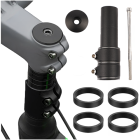 Trizand 25993 Handlebar Stem Riser, Fork Stem Extender 28.6mm, Black